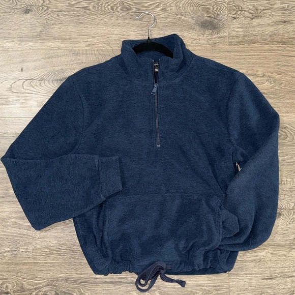 *NWT* Beyond Yoga New Terrain Pullover - Nocturnal Navy - Picture 4 of 5